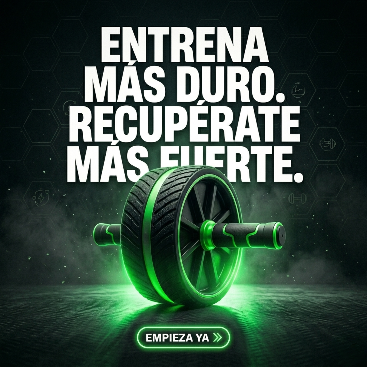 SteelCore™ – Rueda de Poder para Abdominales de Acero | Activa 8 Grupos Musculares | Transforma tu Cuerpo en 30 Días